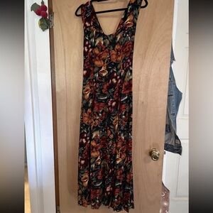 VINTAGE Size 13/14 Floral Print 80s Dress, Excellent Condition All That Jazz